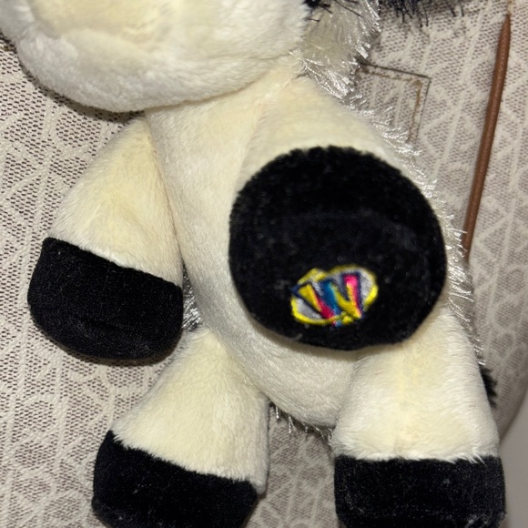 Plush webkinz mini cow keychain - Picture 4 of 6